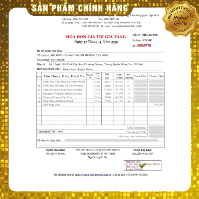 Nước hoa nam cao cấp chính hãng Di.or SAU.VAGE EDT, dầu thơm lâu nam tính mạnh mẽ cuốn hút mẫu thử 100ml N23 XT