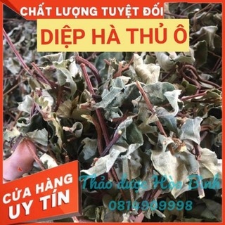 Lá cây hà thủ ô đỏ khô sạch
