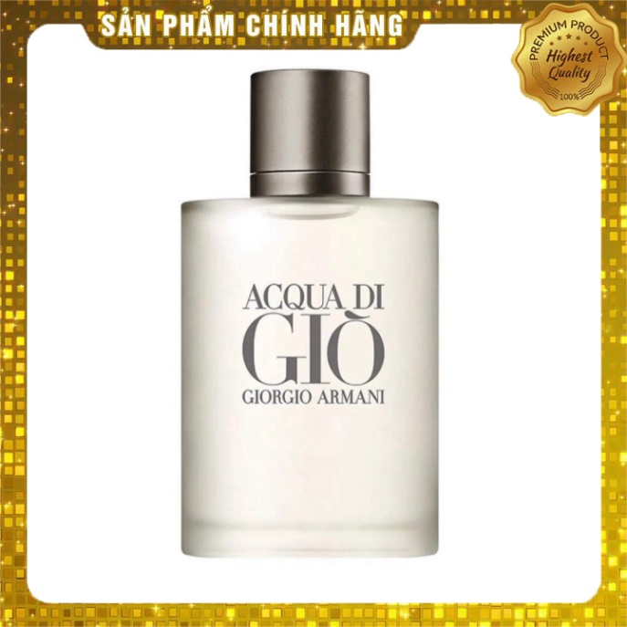 Nước Hoa Nam, Nước Hoa Aqua Di Giò Trắng 100ml Hương Thơm Nhẹ Dịu, Sang Trọng XT