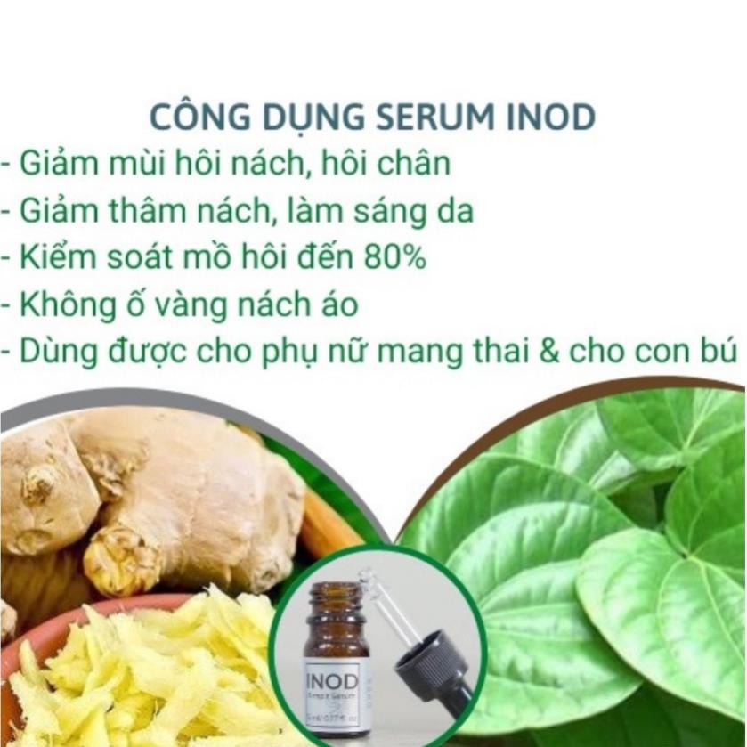 Serum inod hôi nách Huyền Phi 5ml khử mùi hôi chân hôi nách ngăn tiết mồ hôi nách hôi chân, shop Hazuka love true