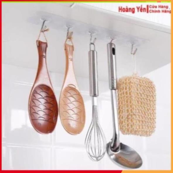 Móc Dán Tường Thiết Kế Trong Suốt Có Thể Chịu Lực 6kg HY.Auth