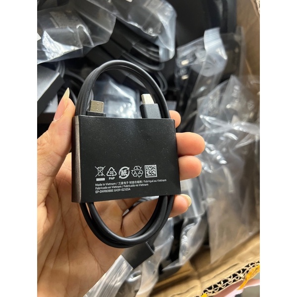Cáp sạc Type C to Type C zin hãng Samsung