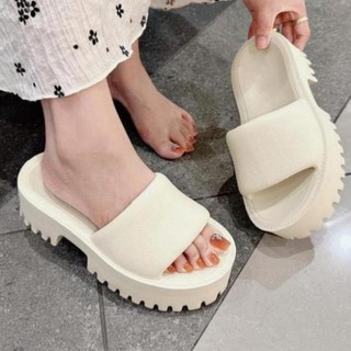 Dép đế xuồng nữ quai ngang đế cao 6cm 3TDEP,dép răng cưa chất EVA siêu nhẹ, êm chân, chọn chuẩn size