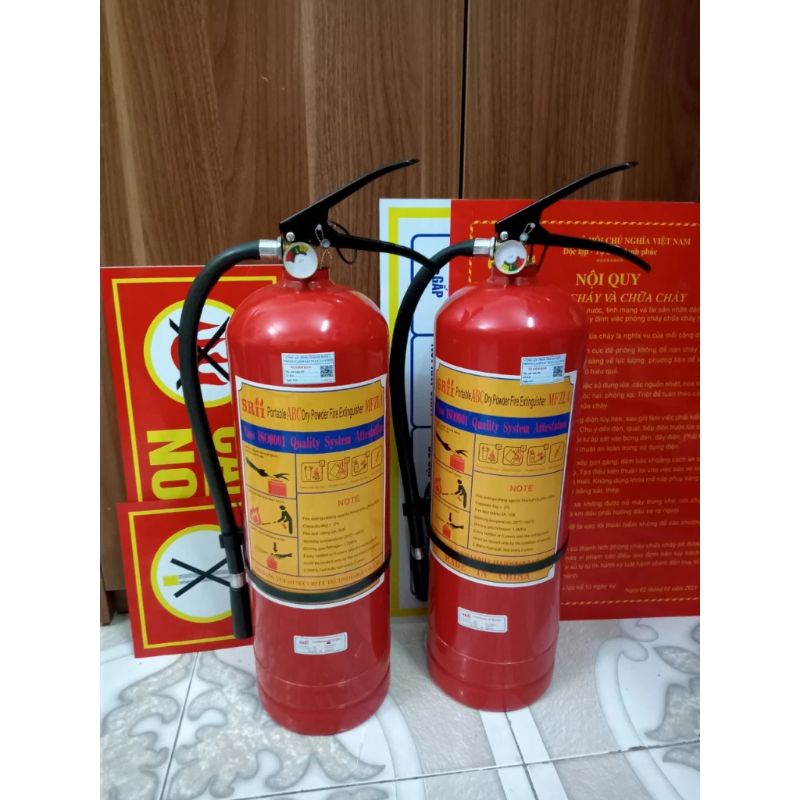 Bình Cứu Hỏa, Bình Bột chữa cháy MFZL4  ABC chuyên dùng trong PCCC