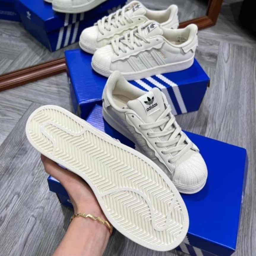Giày Adidas Superstar ,Giày Adidas Superstar Das Sò 3 Màu Kem, Hồng, Xanh,Giày thể thao Adidas Sò Trắng bản cao cấp
