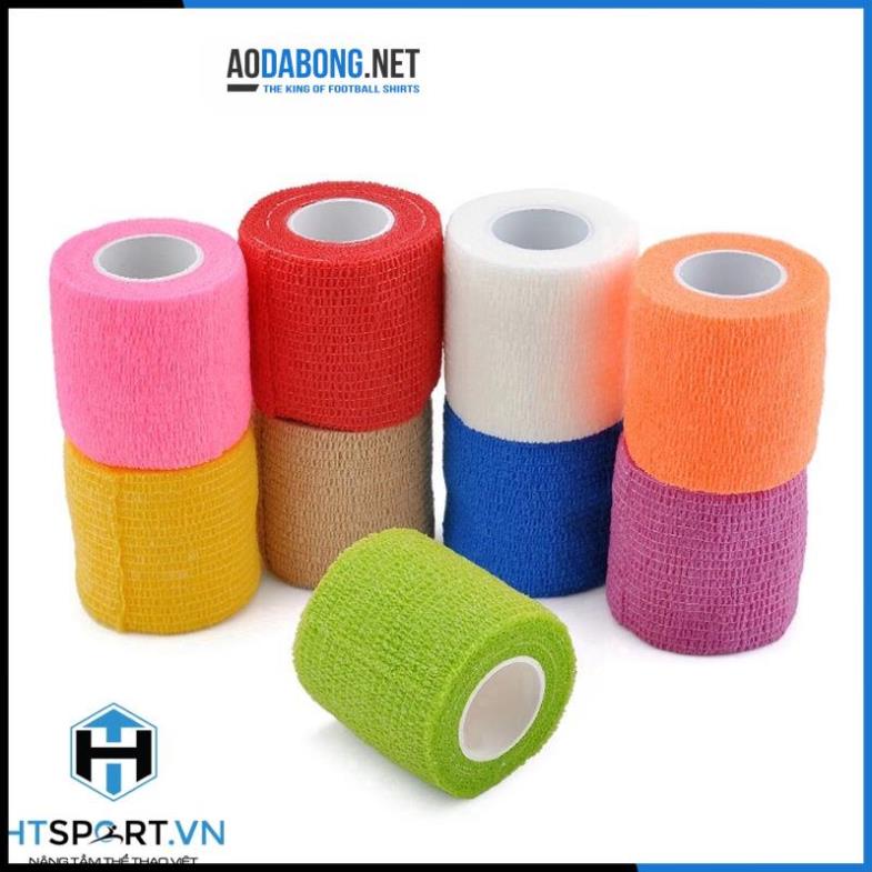 Băng Keo Quấn Cơ, Băng Keo Dán Cơ Thể Thao Đá Banh Đá Bóng Cao Su Non Chống Chấn Thương