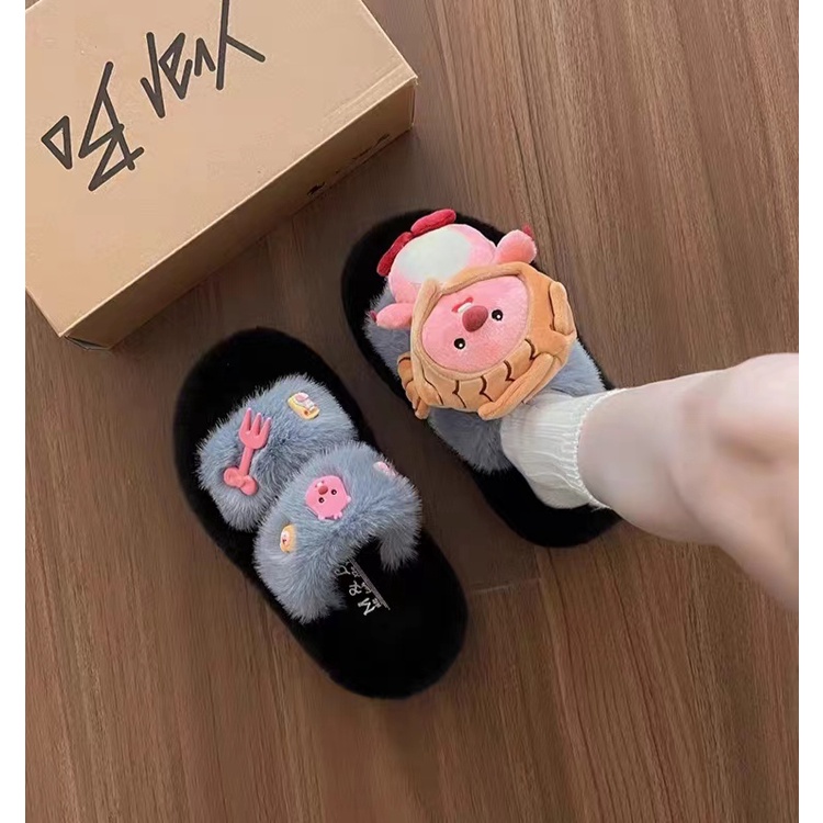 Dễ Thương Dép Bông Đi Trong Nhà Bằng cotton Thời Trang 2023 Dành Cho Nữ