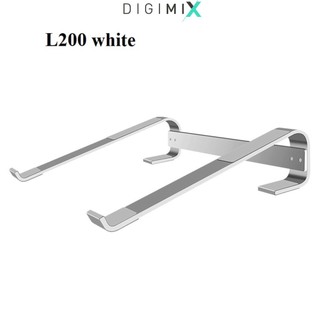 DIGIMIX | Giá Đỡ Laptop - Macbook Kiêm Kê Tản Nhiệt Nhôm L200, L210 Cao Cấp, Từ Hợp Kim Nhôm Chắc Chắn.