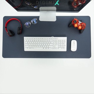 Thảm Da PU Trải Bàn Làm Việc DeskPad Size Lớn Kiêm Bàn Di Chuột Máy Tính Mouse Pad Cỡ Lớn Chống Nước