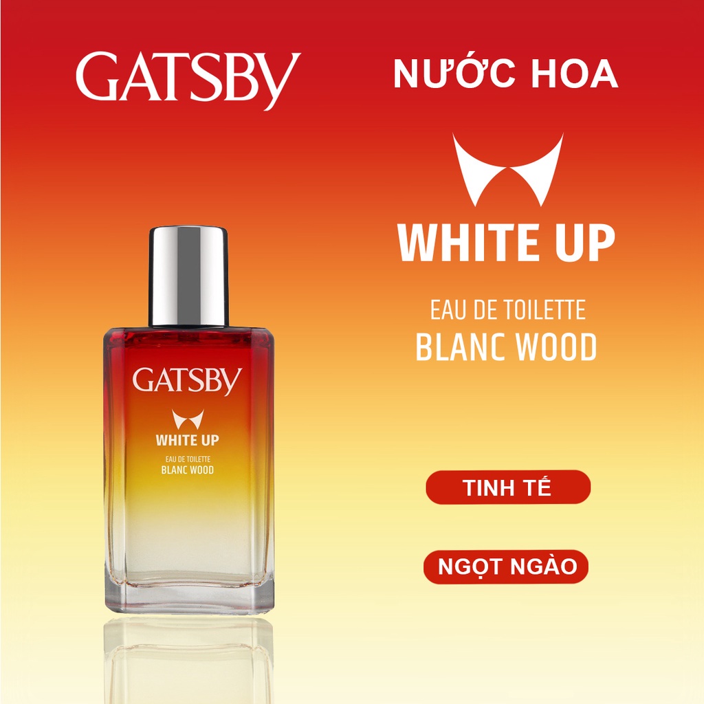 Nước Hoa GATSBY White Up Eau De Toilette Blanc Wood 50ml