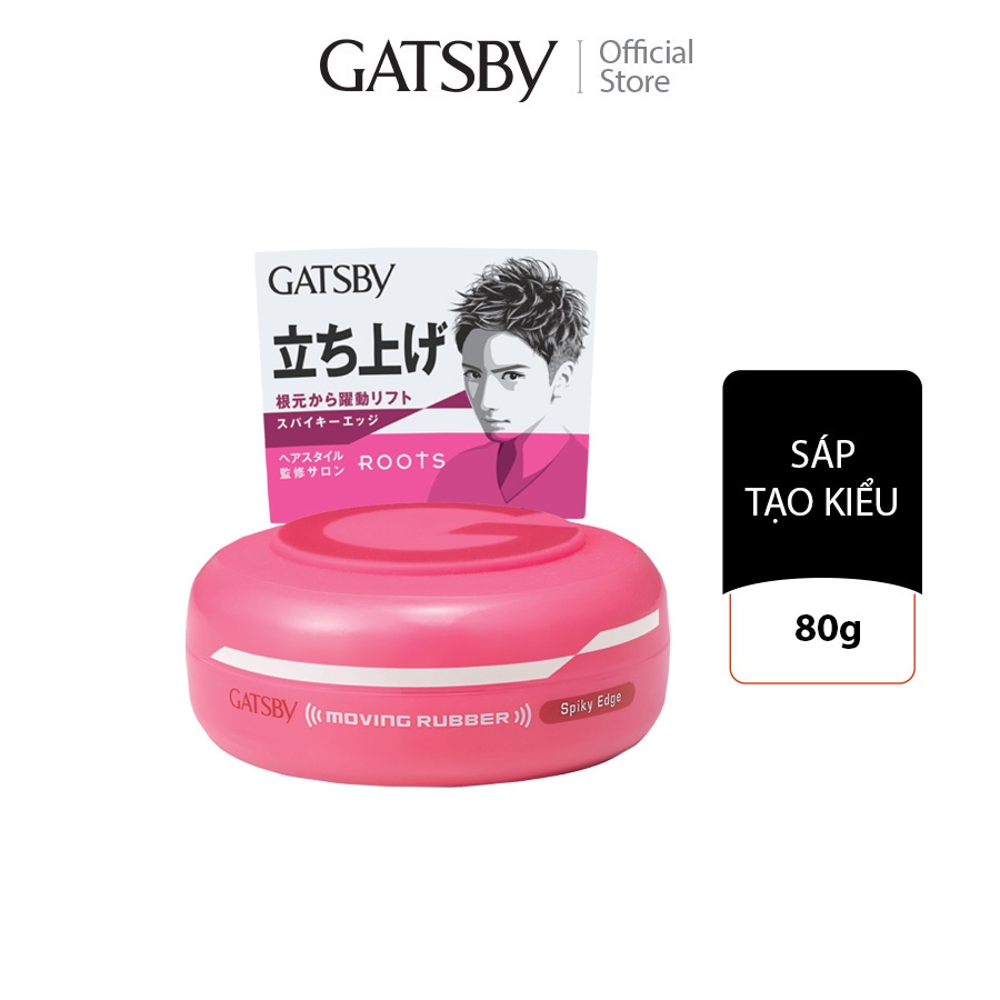 Wax tạo kiểu tóc GATSBY moving rubber spiky edge i 80g