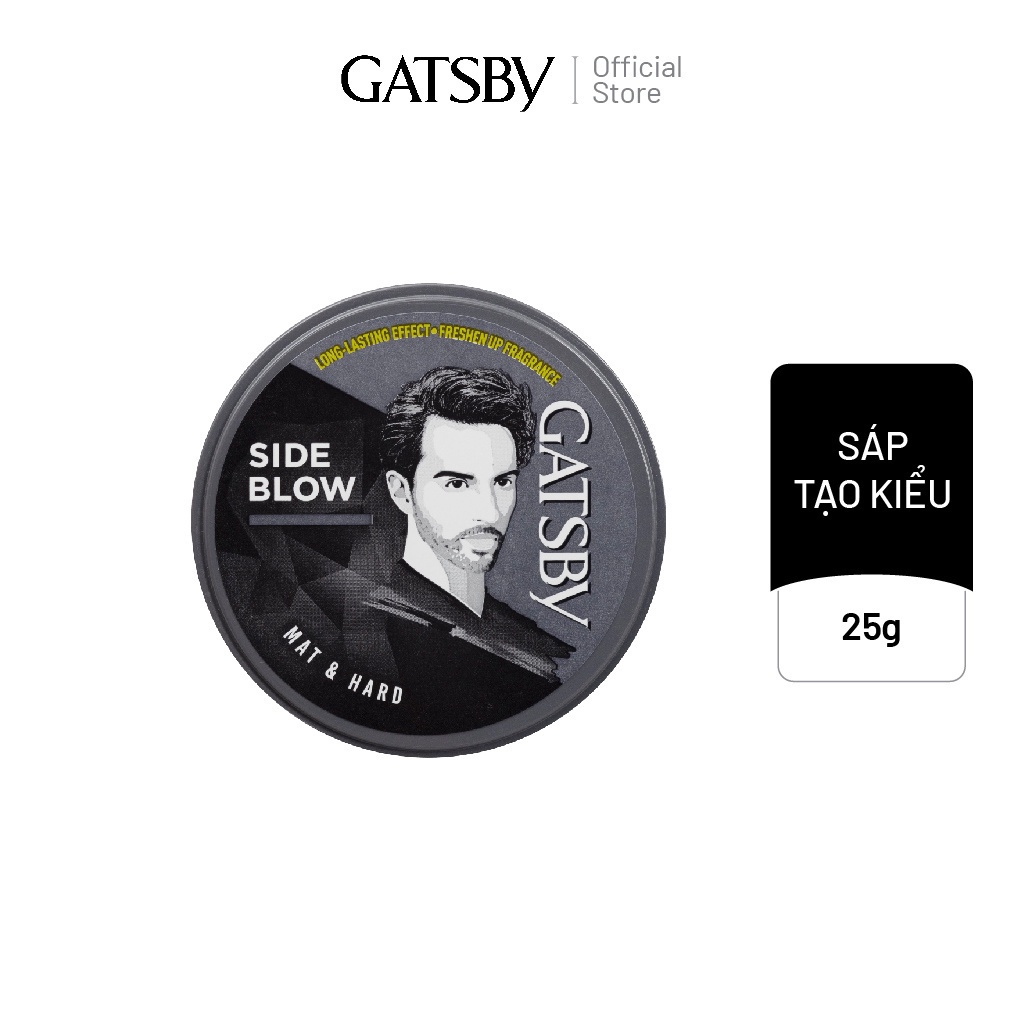 Wax Tạo Kiểu Tóc GATSBY STYLING WAX MAT & HARD 25g