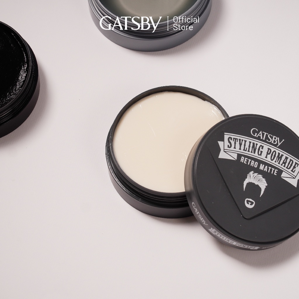 Pomade tạo kiểu tóc GATSBY styling pomade retro matte 75g