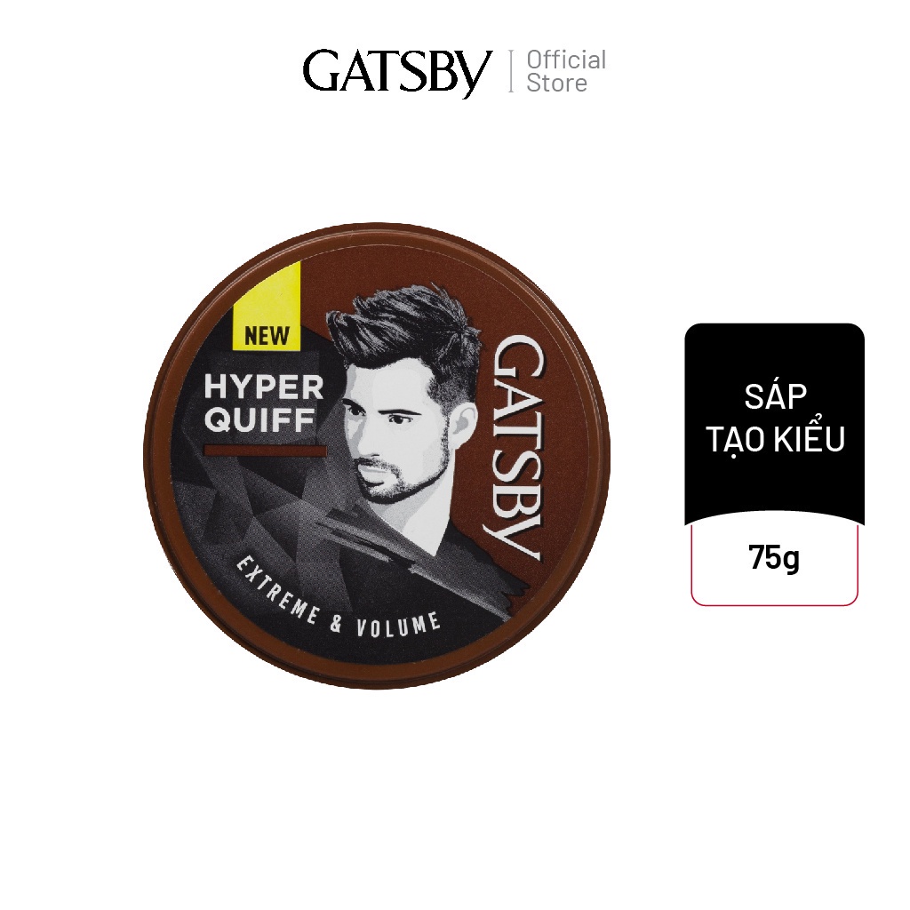 Wax Tạo Kiểu Tóc GATSBY STYLING WAX EXTREME & VOLUME 75g