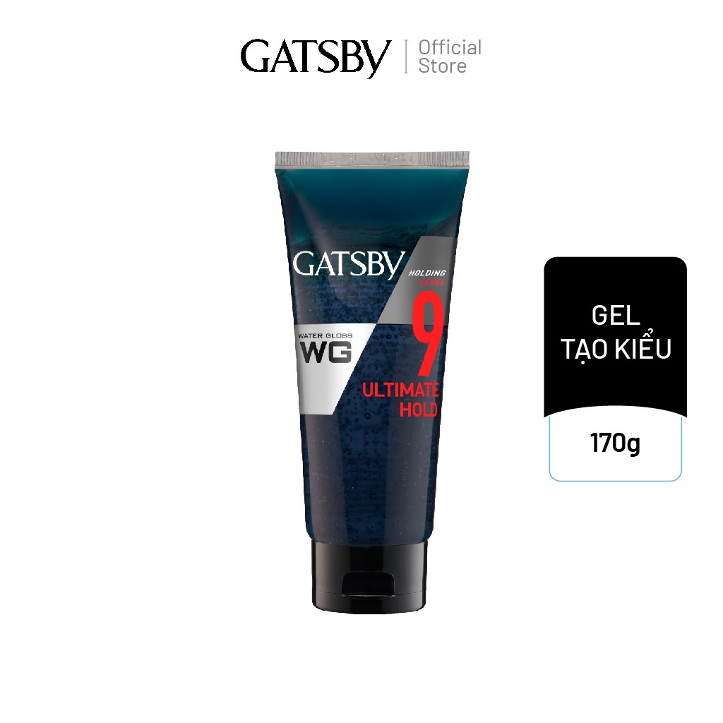 Gel Tạo Kiểu Tóc GATSBY Water Gloss Ultimate Hold 170g