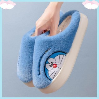 Dép bông đi trong nhà hình doraemon mùa thu đông hot trend 2023 m02