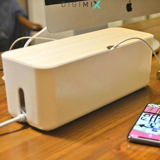 Hộp Nhựa Đựng Ổ Cắm Điện DIGIMIX An Toàn Hơn, Tiện Lợi Chống Rối Dây, Chống Giật Điện