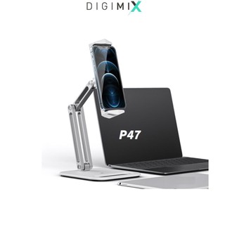 DIGIMIX | Giá đỡ điện thoại, Kệ kẹp máy tính bảng, galaxytab P47, P10, P15, MT134 cao cấp kẹp giữ chắc chắn, xoay 360 độ