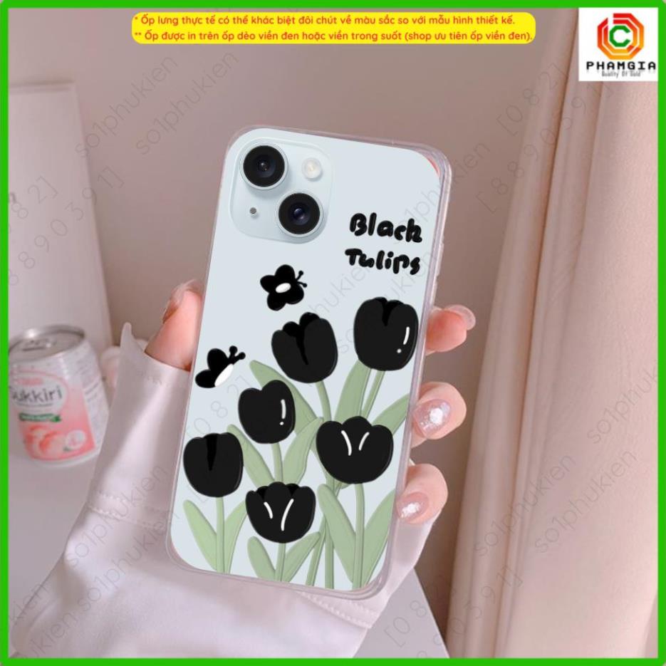 Ốp lưng iPhone 15 14 13 12 11 mini pro plus pro max dẻo trong suốt hình thiết kế, mẫu dễ thương, đẹp