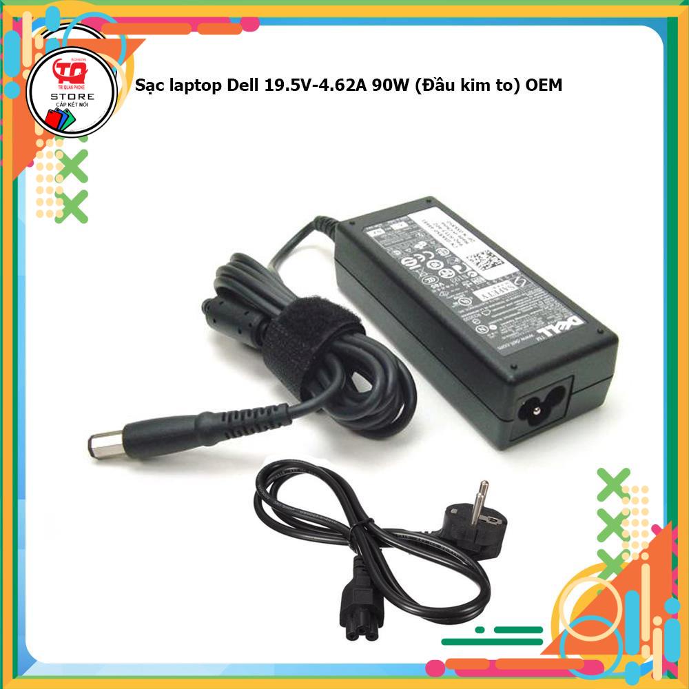 Sạc Laptop Dell chân kim to 19.5v- 4.62a 90w