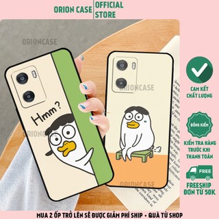 Ốp lưng Oppo A57 2022 / Oppo A77s in hình vịt ngáo ngơ, người cá xanh vô tri, ngộ nghĩnh.