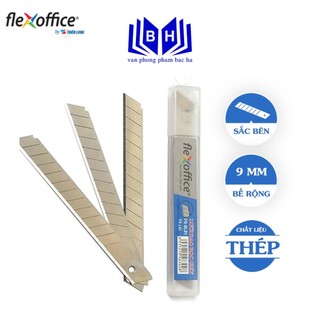 Lưỡi dao rọc giấy Flexoffice FO-BL01 - Lưỡi dao dọc giấy Thiên long BL01 - Lưỡi dao cắt giấy 9mm