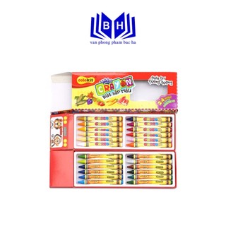 Bút sáp 24 màu thiên long colokit cr-c021 - bút sáp 24 màu thiên long hình oto cr-c021