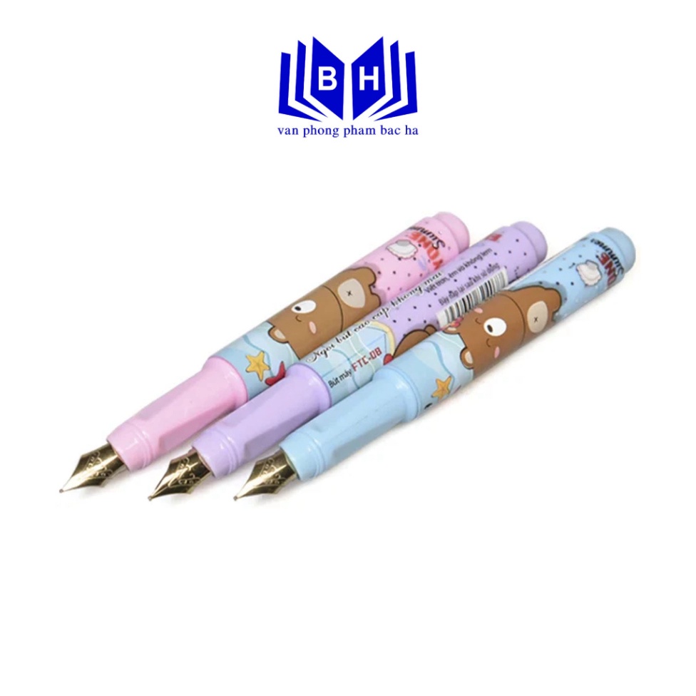 Bút máy Thiên Long Điểm 10 FTC-08 / Bút mực Thiên Long FTC08 luyện chữ đẹp cho học sinh tiểu học