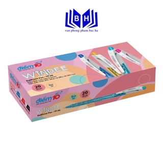 Combo 5 Bút Bi Điểm 10 TP-06 Nét 0.5mm