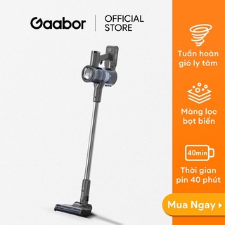 Máy hút bụi cầm tay không dây GAABOR VCL10E-BK01A dòng DEEP SEA cao cấp, pin Lithium tháo rời có đèn LED