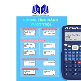 Máy tính thiên long flexio fx680vn plus - 524 tính năng - chuyên dụng, được mang vào phòng thi - bảo hành điện tử 7 năm