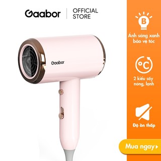 Máy sấy tóc ion âm 2 chiều nóng lạnh Gaabor GHD-N1000 ánh sáng xanh bảo vệ tóc - Hàng chính hãng