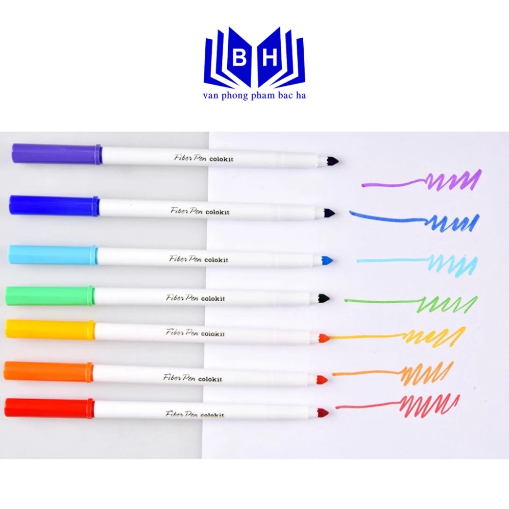 Bút lông màu Fiber Pen Thiên Long Colokit FP-C03 20 màu - Bộ bút lông màu rửa được Thiên Long FP-C03