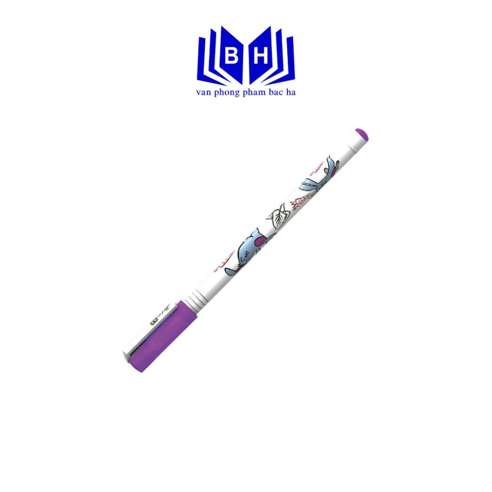 Bút Gel FlexOffice FO-GEL018 Alona  - Đầu bút cao cấp 2 viên bi - Nét viết trơn, êm.