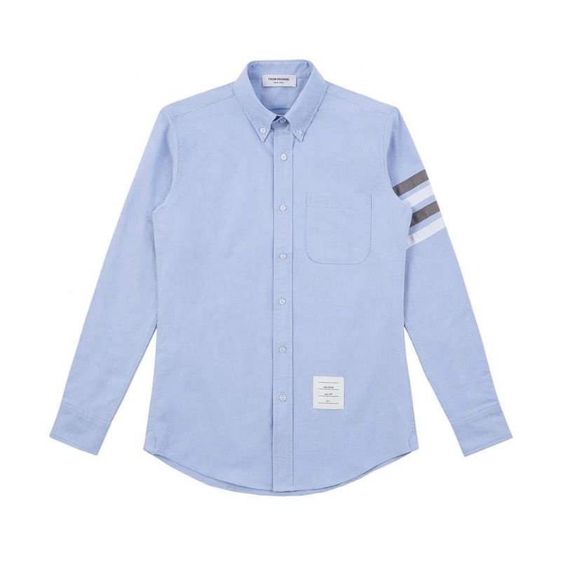 Áo sơ mi Thom Browne Xanh 4 vạch