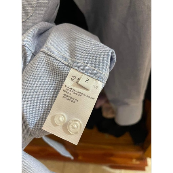 Áo sơ mi Thom Browne Xanh 4 vạch