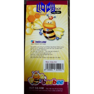 Bút lông kim Thiên Long FL-04 - Beebee ( 1 chiếc - Tím )