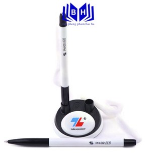 Bộ bút đế cắm thiên long ph-02 - bút cắm bàn thiên long - bút bi cắm bàn đôi
