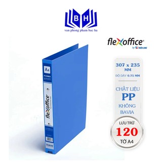 Bìa nhẫn 2-oring 3.5cm flexoffice fo-orb03 - bìa còng nhẫn - file còng nhẫn 3.5cm