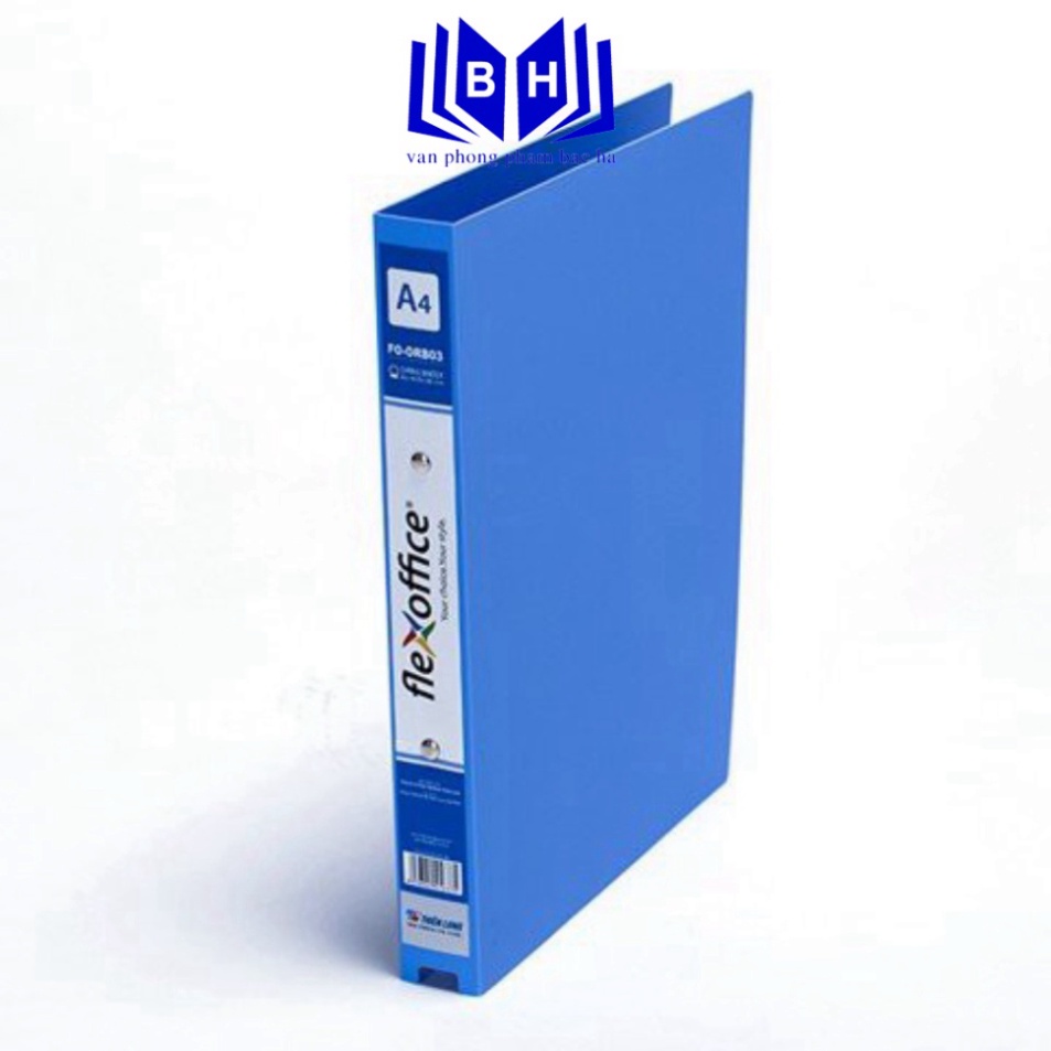 Bìa nhẫn 2-ORing 3.5cm Flexoffice FO-ORB03 - Bìa còng nhẫn - File còng nhẫn 3.5cm
