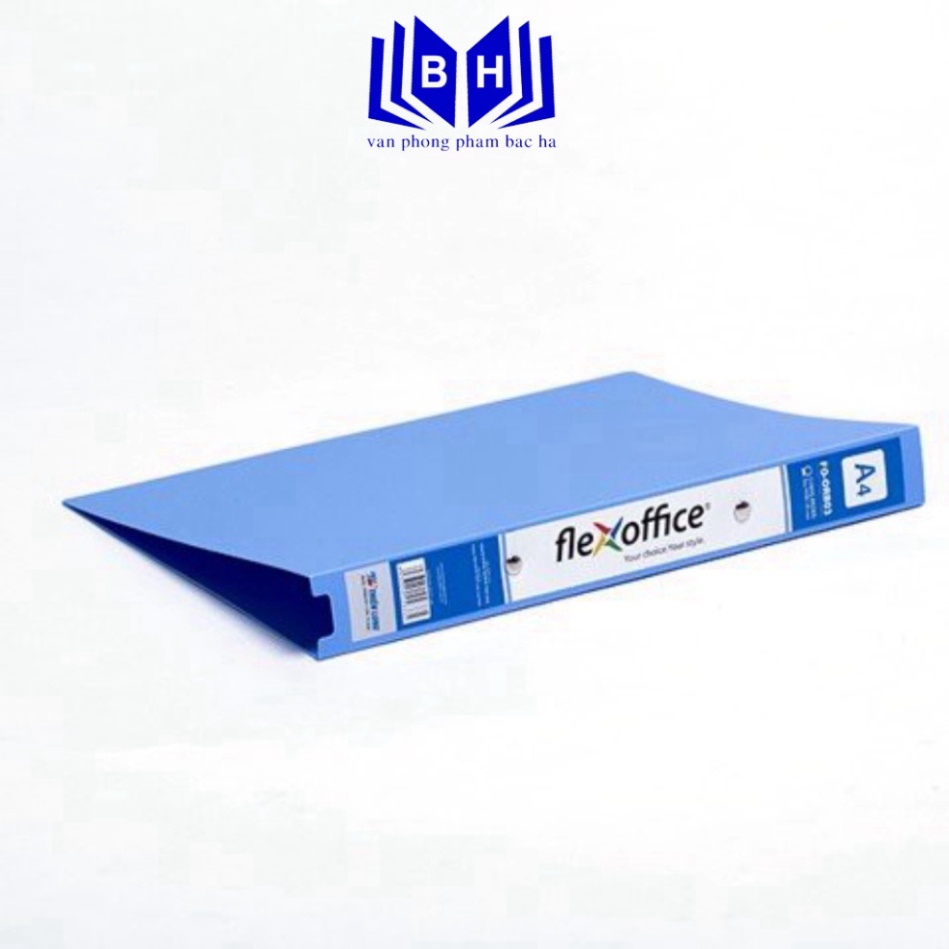 Bìa nhẫn 2-ORing 3.5cm Flexoffice FO-ORB03 - Bìa còng nhẫn - File còng nhẫn 3.5cm