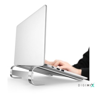 Digimix - Giá đỡ máy tính xách tay Macbook, Laptop L210,  L200 làm từ hợp kim nhôm kiêm kệ kê tản nhiệt làm mát.