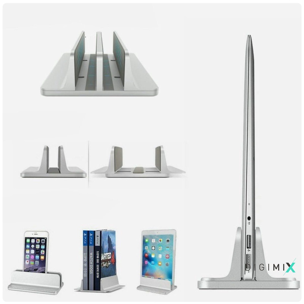 Digimix - Dock dựng đựng cất gọn laptop, macbook chắc chắn, bền đẹp, thiết kế tinh xảo