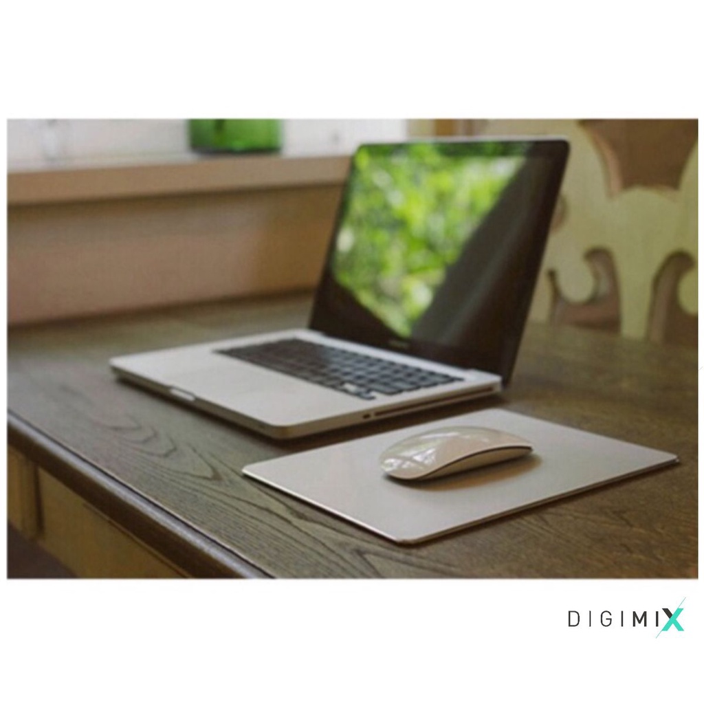 Digimix - Lót Chuột Hợp Kim Nhôm Nguyên Khối️ Cao Cấp Mouse Pad Bằng nhôm Aluminium