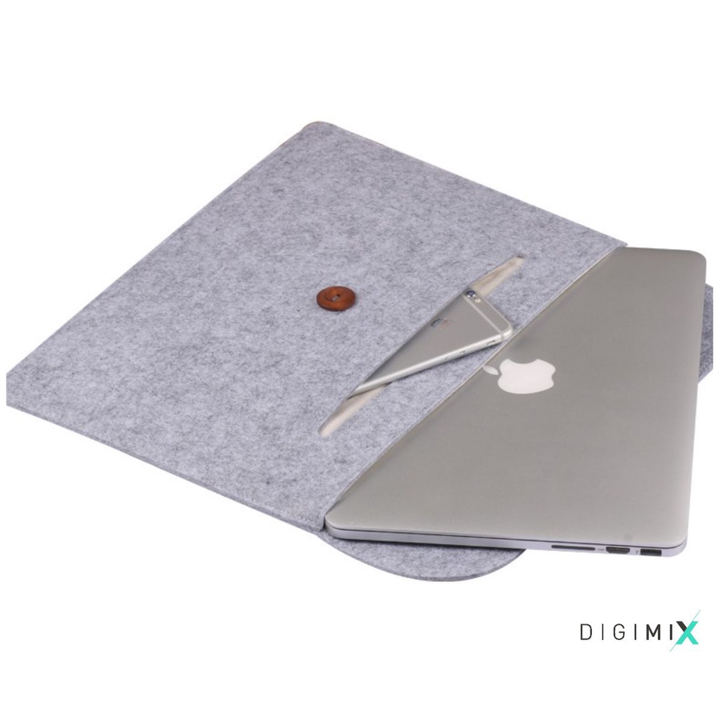 Digimix - Túi Nỉ Đựng Chống Sốc Macbook, Laptop, iPad Độc Đáo, Nhiều Size Nhiều Màu.