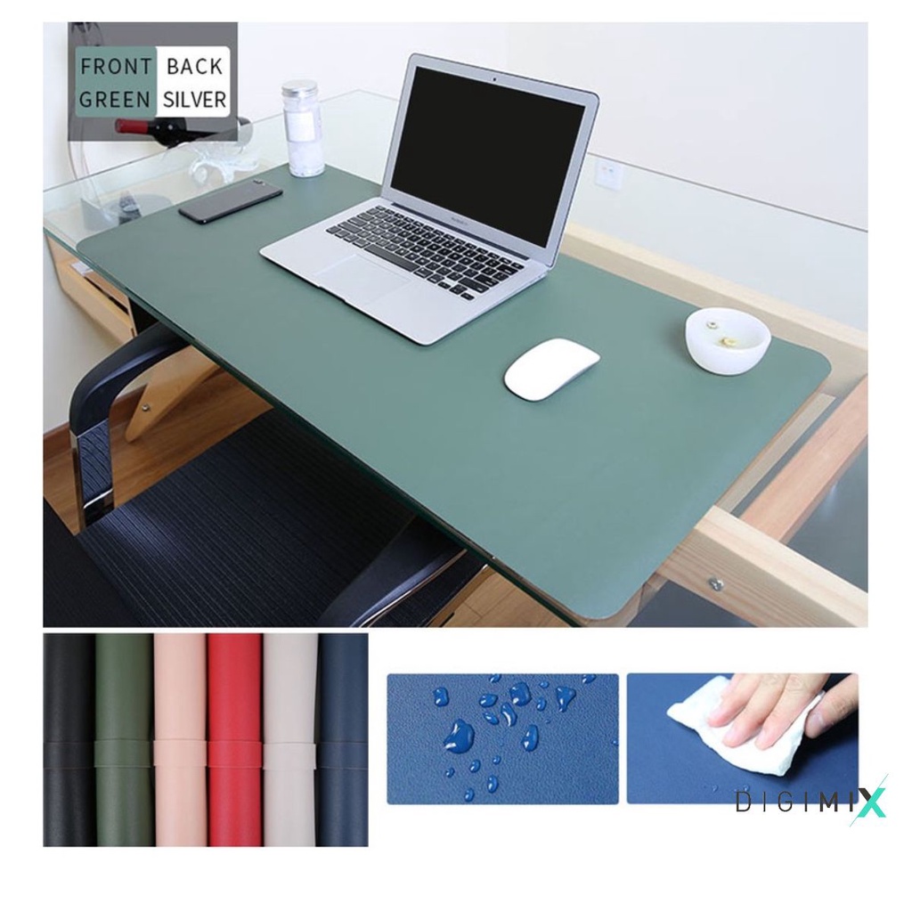Digimix - Thảm Da PU Trải Bàn Làm Việc DeskPad Size Lớn Kiêm Bàn Di Chuột Máy Tính Mouse Pad Cỡ Lớn Chống Nước