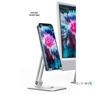 L05 Giá đỡ điện thoại, máy tính bảng, iphone, ipad, tablet cao cấp, điều chỉnh độ cao, chân đế xoay tròn 360 độ.