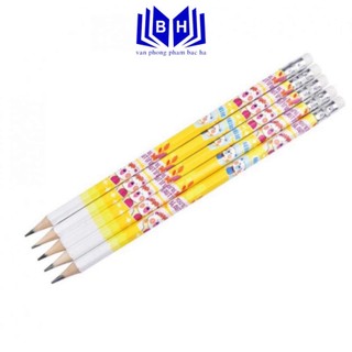 Bút chì gỗ 2b điểm 10 có đầu tẩy tp-gp06