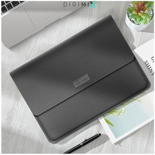 Túi da PU đựng laptop, macbook, ipad 3 món cho máy 11-16 inch DigiMix.