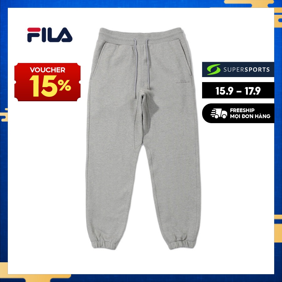 Quần dài thể thao unisex Fila Small Logo - FS2FPD4101X-LML
